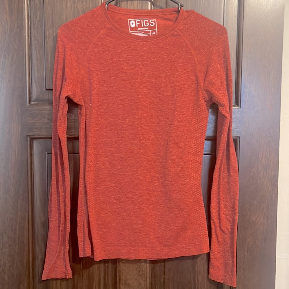 FIGS SALTA PERFORMANCE UNDERSCRUB - limited release - AUBURN - XS